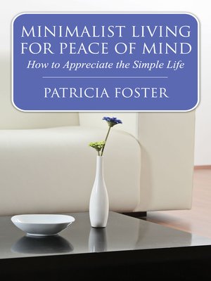 cover image of Minimalist Living for Peace of Mind